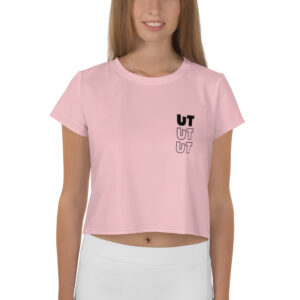 UT All-Over Print Crop Tee