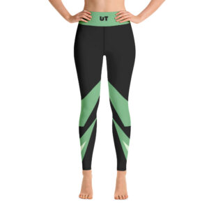 UT Black &Green Yoga Leggings