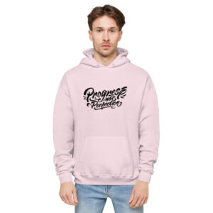 Progress Not Perfection Unisex Fleece Hoodie