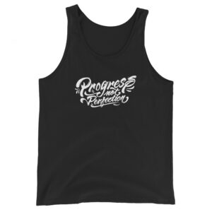 Progress Not Perfection Unisex Tank Top